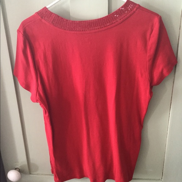 Style & Co Knit Top with Sequin Detail - Picture 4 of 4